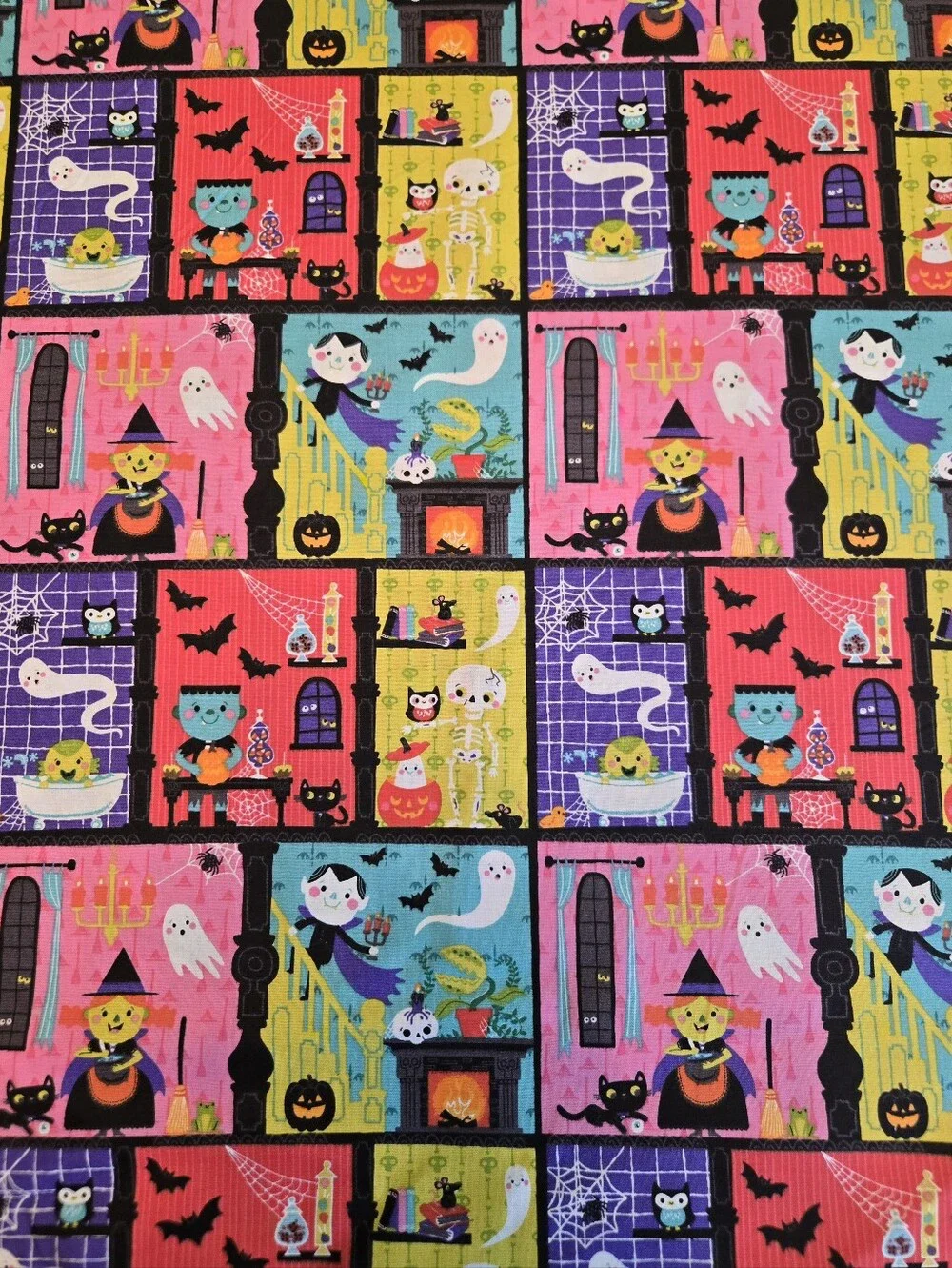 Mounter House Handmade Custom Half Apron,One Size fits most, Halloween
